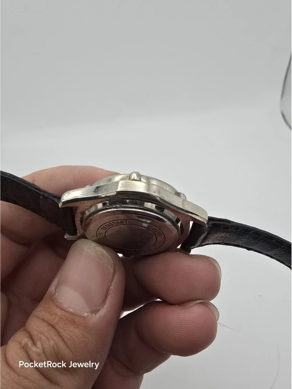 Guess Multifunction Gold Dial Day Date Tachymeter Brown Leather Quartz Watch